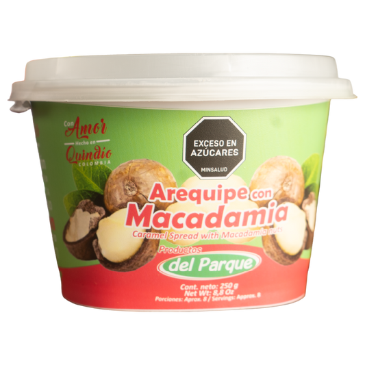 Arequipe de Macadamia x 250 Grm