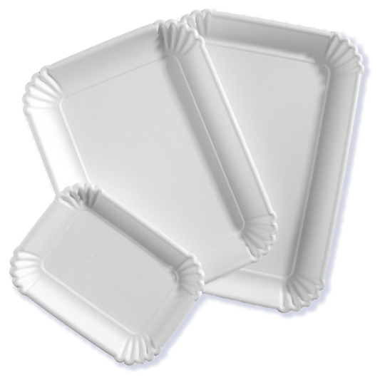 Bandeja Blanca Cartón # 3