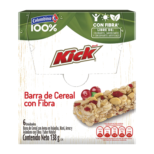 Barra de Cereal Fibra C gr