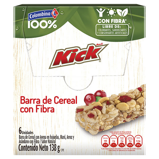 Barra de Cereal Fibra C gr