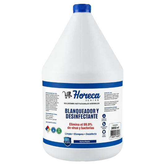Blanqueador y Desinfectante 3850 ml