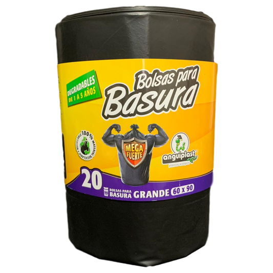 Bolsa Jumbo Negra Cal 1 28.5x36