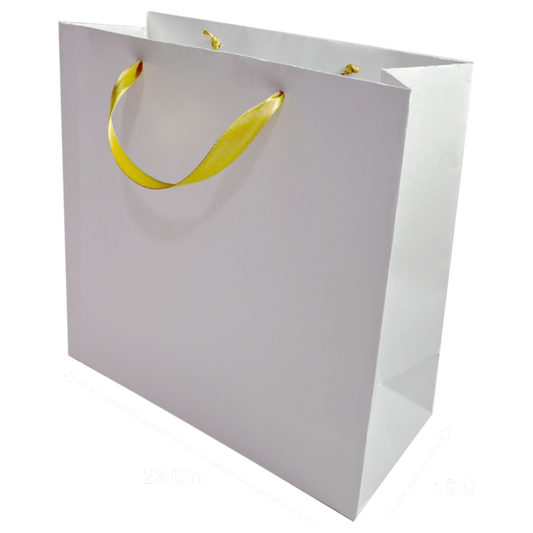 Bolsa Mediana Blanca Cal0.9 22x31