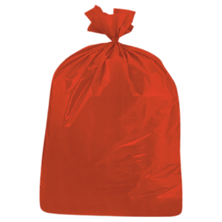 Bolsa Mediana Roja Cal0.9 22x31