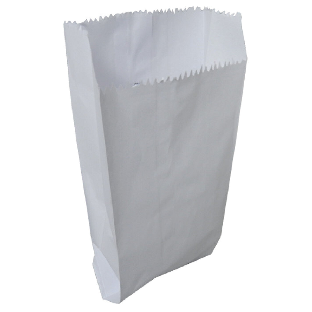 Bolsa de papel blanca 1 libra para empaques de alimentos y despachos