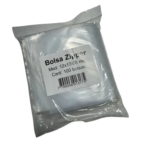 Bolsa Zipper 12 L x 10a