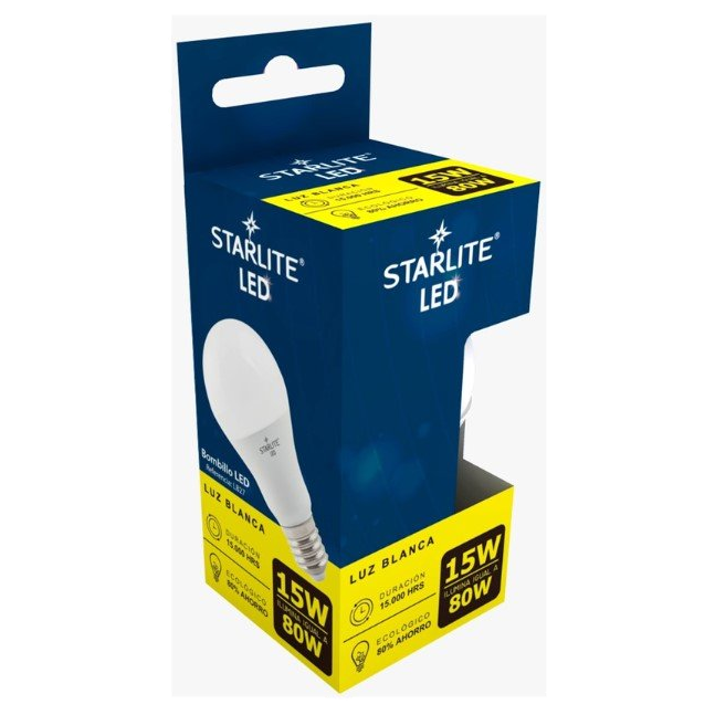 Bombillo Led Luz Blanca x15w/15000h Starlite