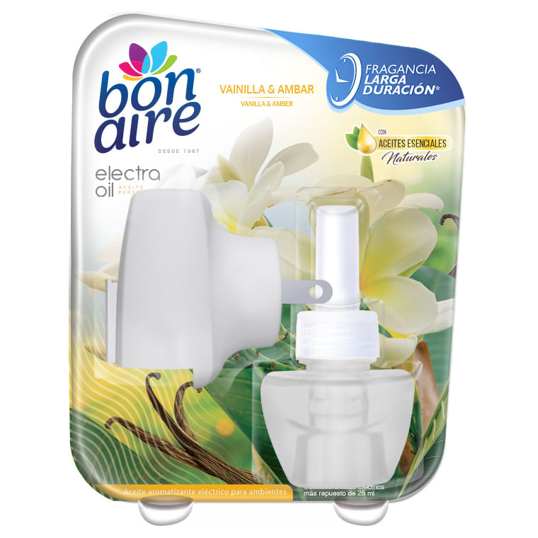 Bon Elec Oil Vap Vainilla Francesa, químico de limpieza profesional Bon Aire