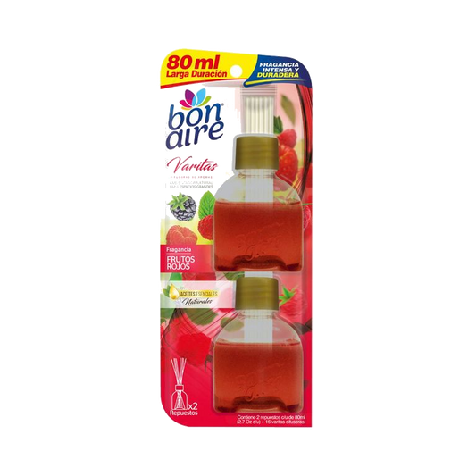 Bon Varitas 80 ml x2 Frutos Rojos