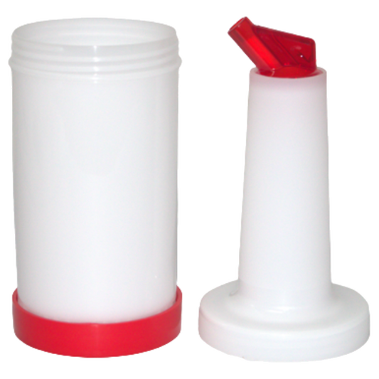 Botella Bar Plástica con Tapa 1 lt