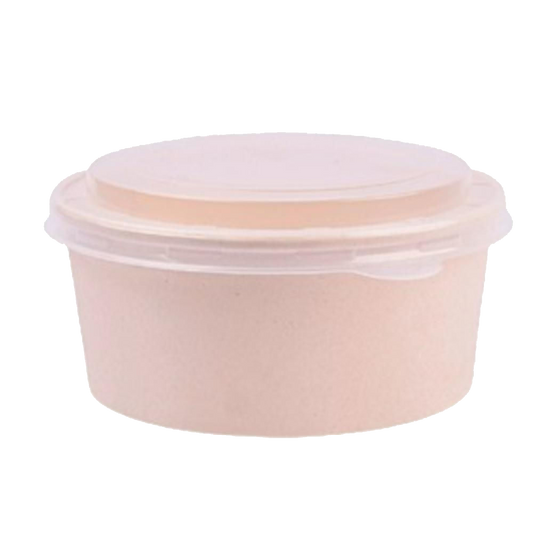 Bowl con Tapa en Pulpa 16 oz
