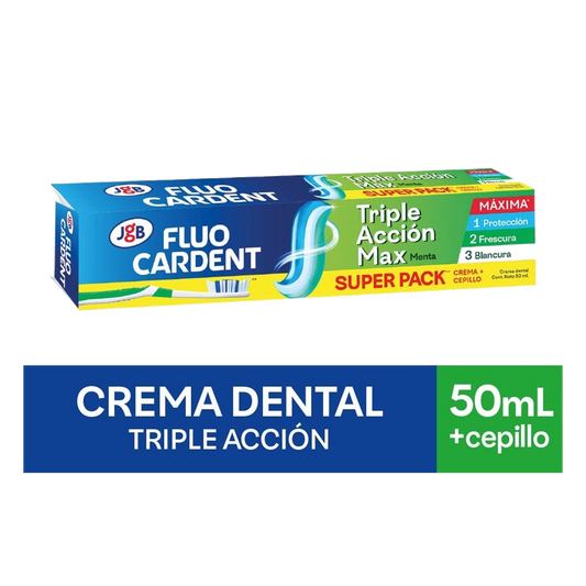 C Dental Triple Accion Max x 50 Ml+ Cepillo