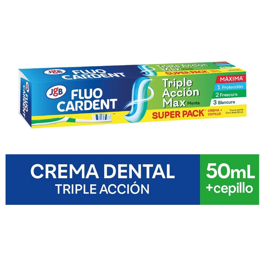 C Dental Triple Accion Max x 50 Ml+ Cepillo