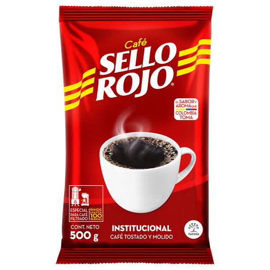 Café Sello Rojo Int. Fuert. 500 gr Cja x24
