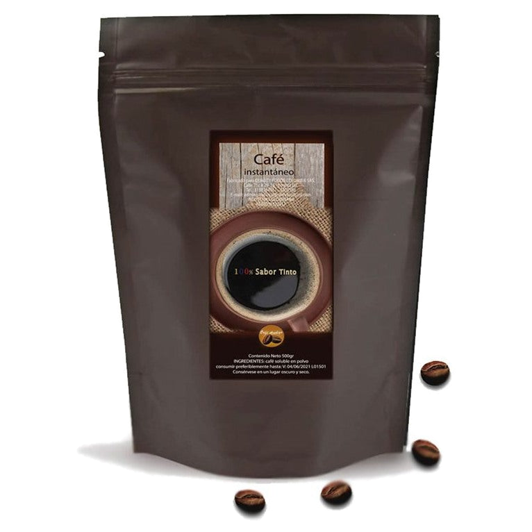 Café Soluble Incanto presentación 500 gramos para uso profesional