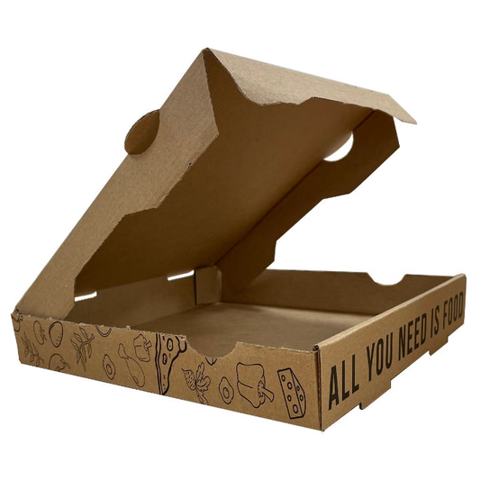 Caja de Pizza 24x24x4 Impresa