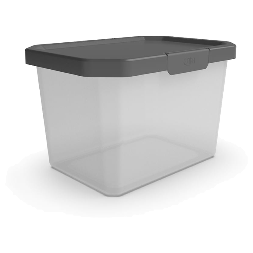 Caja organizadora Estrabox 20 litros color gris natural para cocina profesional