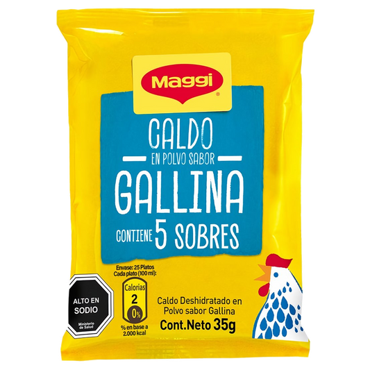 Caldo de Gallina Maggi Npro 4x2.97 x270