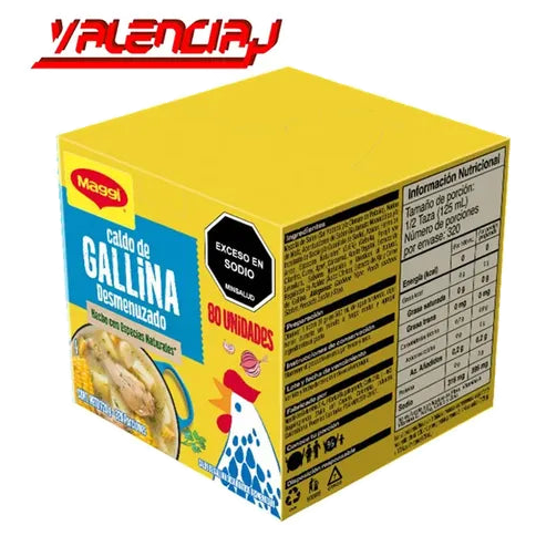 Caldo de Gallina Pvo 4x1600 grs