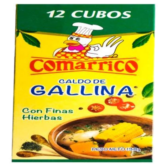 Caldo Gallina Comarrico Tarro 24