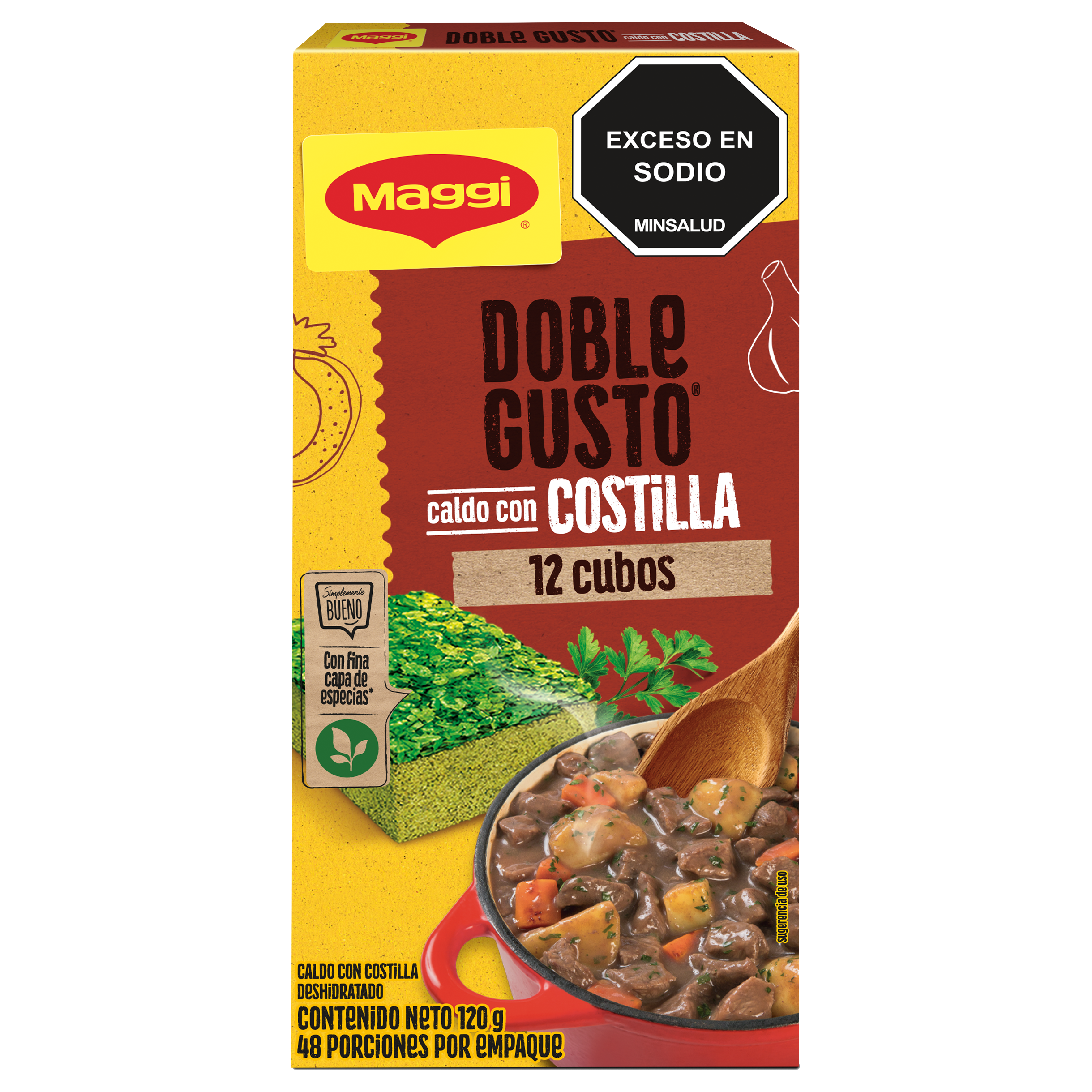 Caldo Maggi Dob Gusto Costilla 6 gr