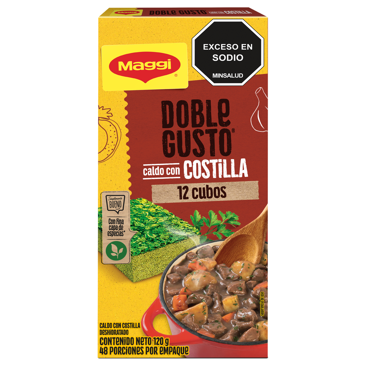 Caldo Maggi Dob Gusto Costilla 6 gr