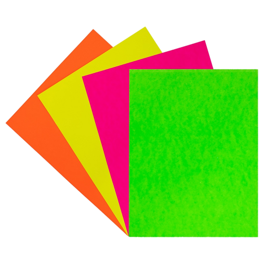 Cartulina Fluorescente 1/8 x7