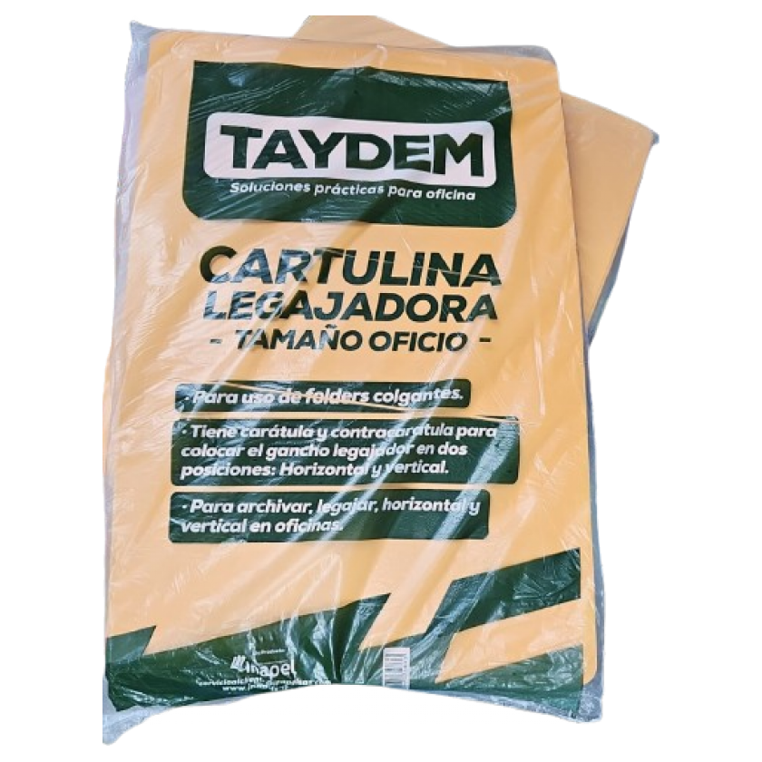 Cartulina Legajadora Taydem Oficio