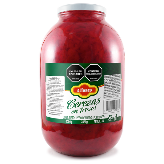 Cereza en Trozos Alfresco x4000 gr
