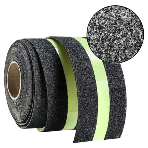 Cinta Antideslizante Fotoluminiscente 50mm x5 mts