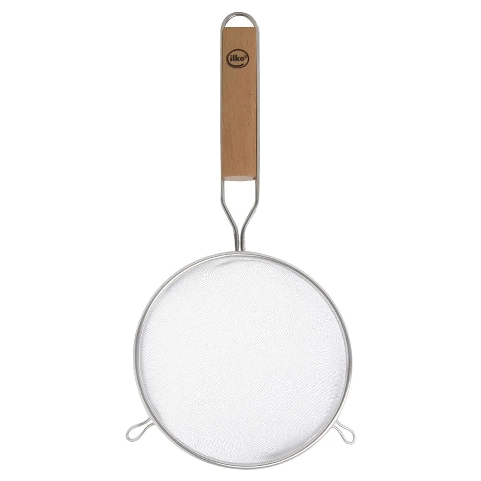Colador de acero inoxidable 20 cm marca Ilko para cocina profesional