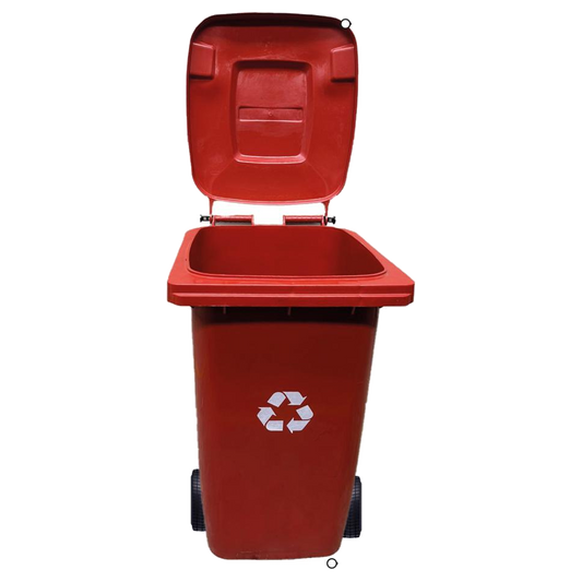 Contenedor 120 lts Rojo Triple Clean