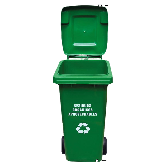Contenedor 120 Lts. Verde Triple Clean