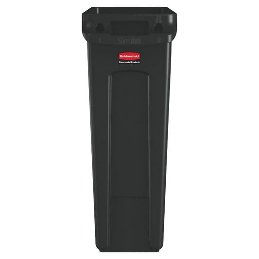 Contenedor Slim Jim Canales 87 Lt. Negro