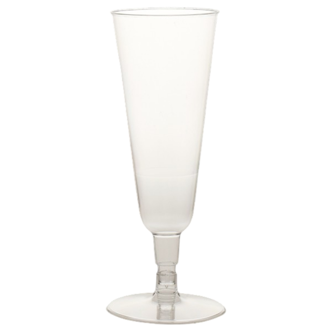 Copa Champagne Rumba Golden 15 desechable, caja x8 unidades