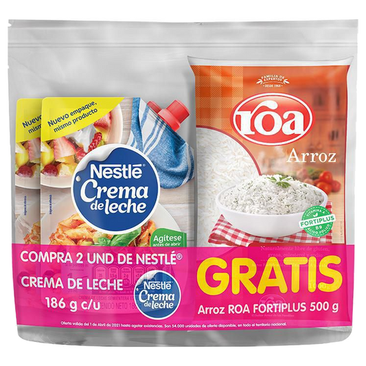 Crema de Leche Doy Pack x186 grs
