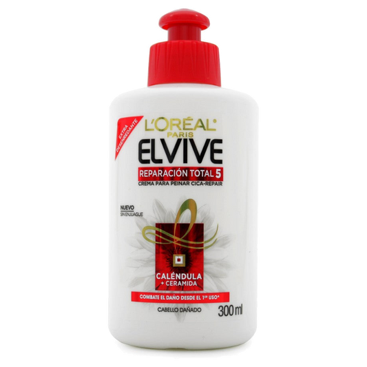 Crema P/peinar Elvive Keraliso x 300 ml