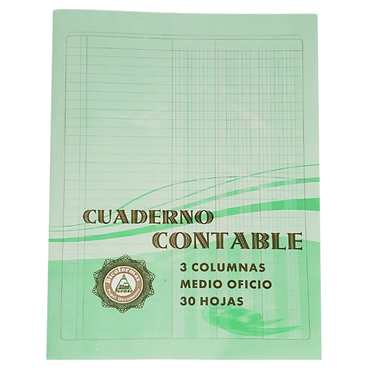 Cuadernillo Contabilidad 3col x30h Taydem