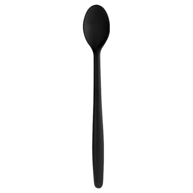 Cuchara sopera desechable Bristol negra, empaque x100 unidades