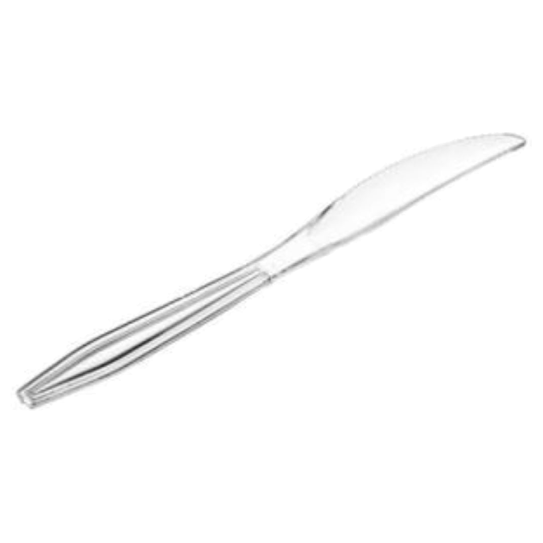 Cuchillo desechable Bristol Cristal 10 caja x100 unidades