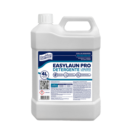 Detergente Líquido Lavadora Easylaun Pro x4000 ml