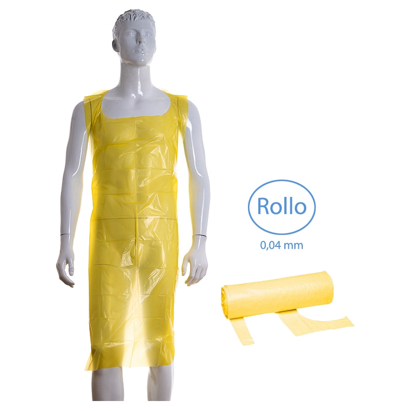 Delantal Amarillo Grande