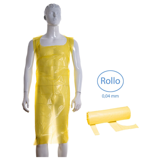 Delantal Amarillo Grande