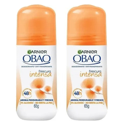 Desodorante Obao Pack Frescura Intensa Paq x2
