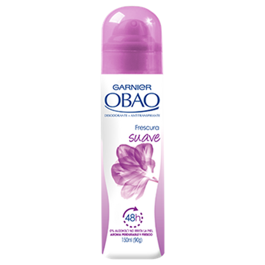 Desodorante Obao Pack Frescura Suave Paq x2