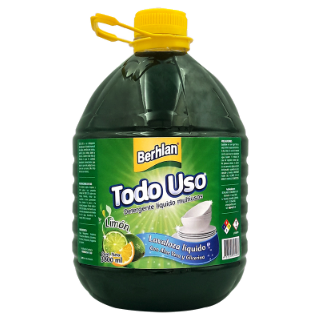 Detergente Líquido Todo Uso Lavaloza Limón x3800 ml