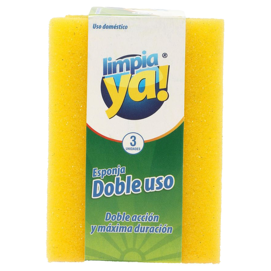 Esponja Doble Uso Limpiaya x 3