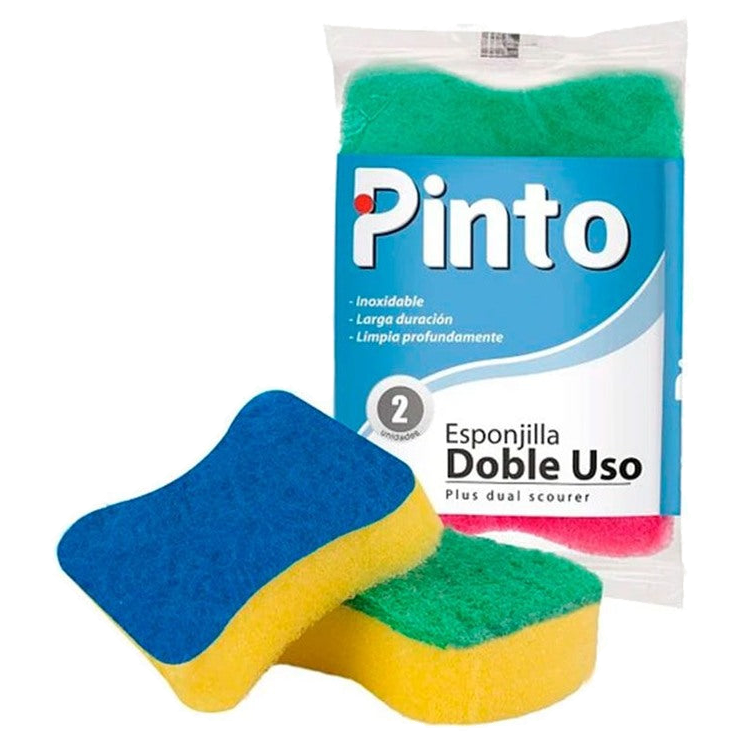 Esponja doble Usoplus paquete x2 para limpieza profesional