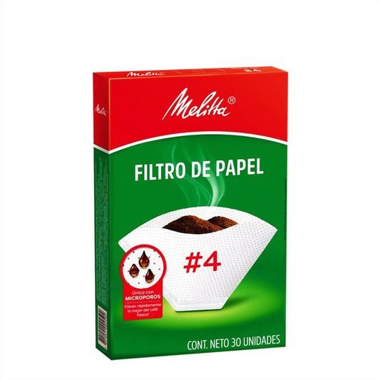 FILTRO PARA CAFE MELITTA #4 BX30 1002592