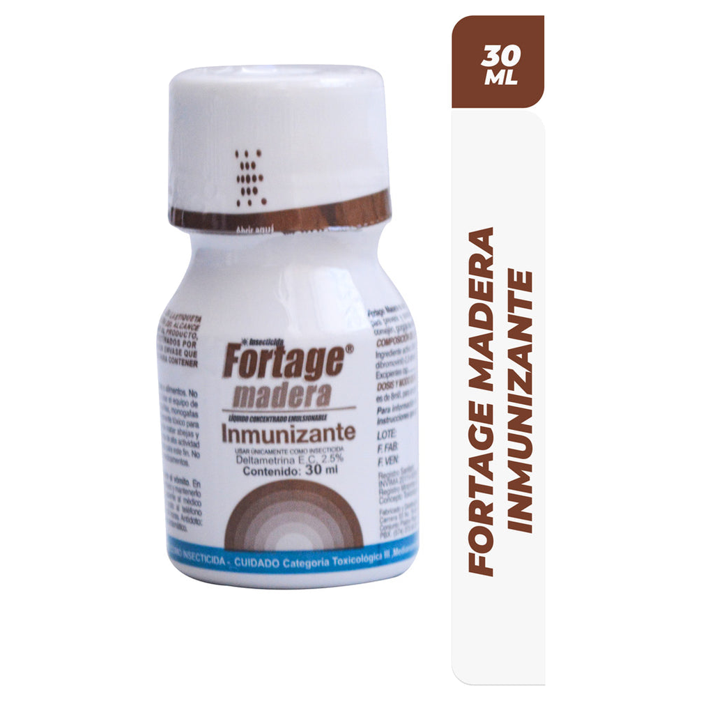 Fortage Madera E.C. 250 ml insecticida control de plagas uso profesional